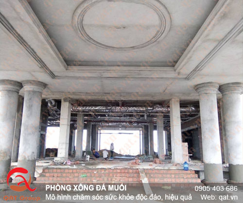 phòng xông đá muối biển vàng resort 3