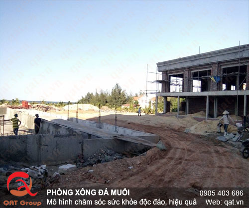 Hình ảnh phòng xông đá muối Biển Vàng Resort