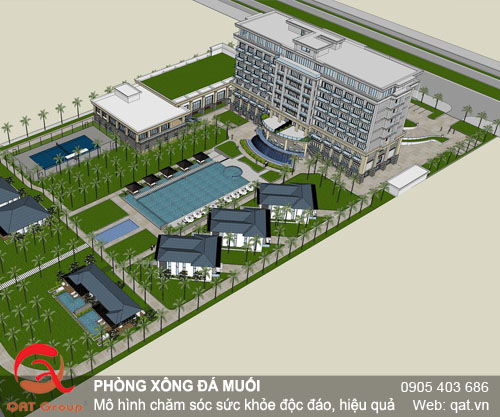 phòng xông đá muối Biển Vàng Resort 6