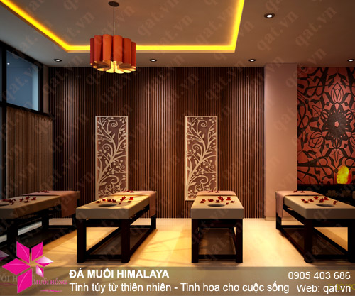 Phòng xông hơi đá muối Hoa Spa