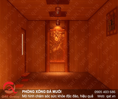 phòng xông đá muối Vinh gren spa 6