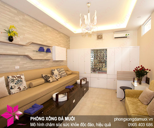 phòng xông đá muối Thủy Nguyên spa 11