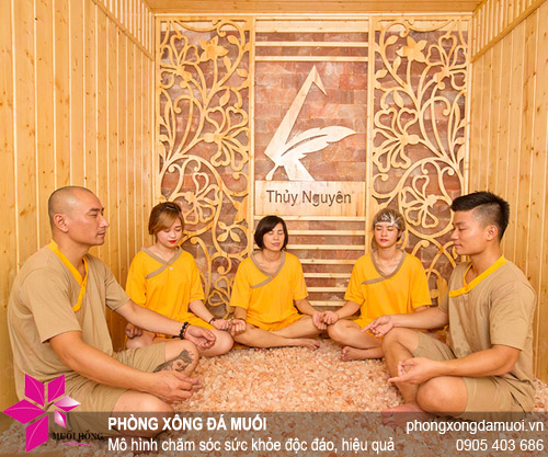 phòng xông đá muối Thủy Nguyên spa 2