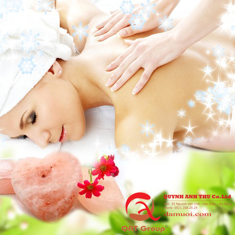 Massage Body với đá muối trong 60 phút