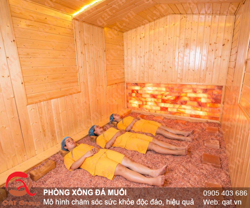 phòng xông đá muối lê spa 10