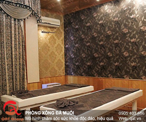phòng xông đá muối lê spa 6