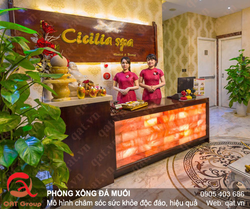 Một thoáng Cicilia hotel - phòng xông đá muối