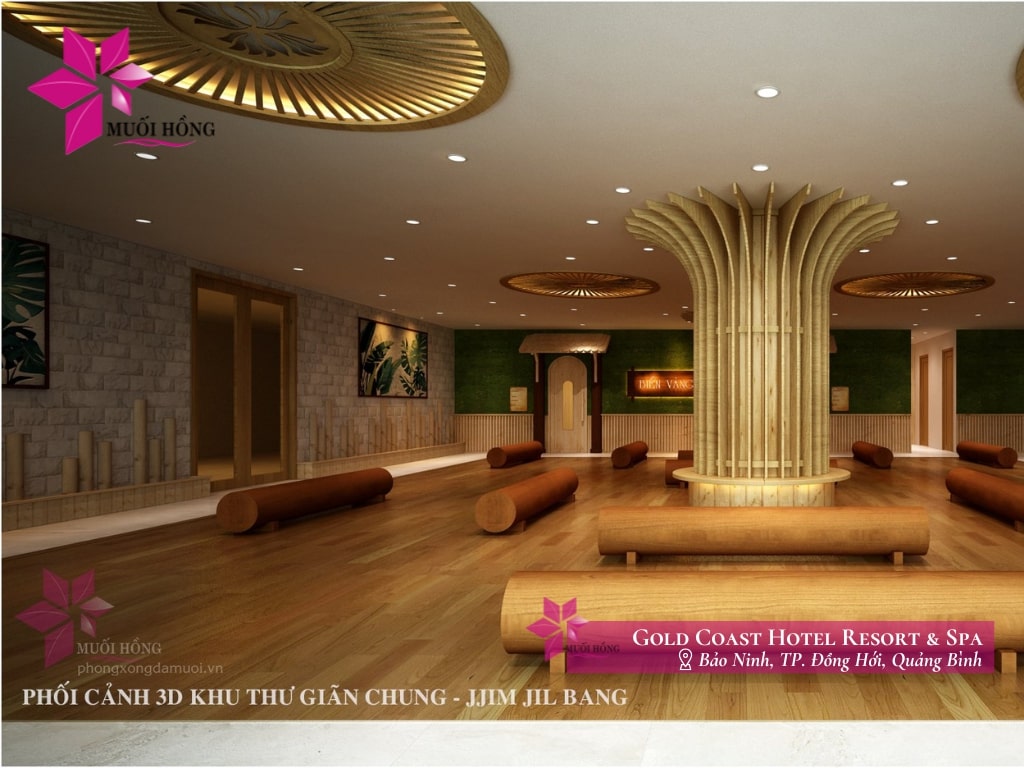 Lắp đặt phòng xông hơi Jjim Jil Bang cao cấp
