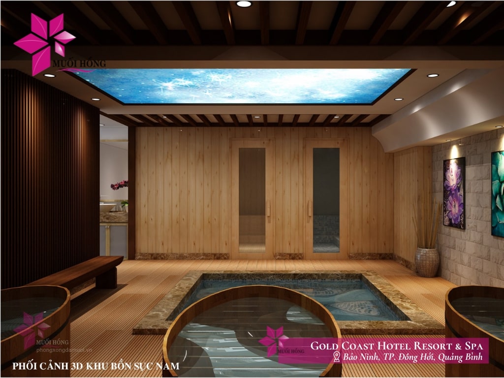 Thiết kế thi công Jjim Jil Bang Gold Coast Hotel