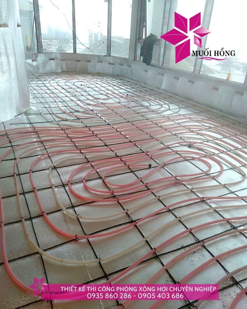 Lắp đặt phòng xông hơi hồng ngoại chuyên nghiệp