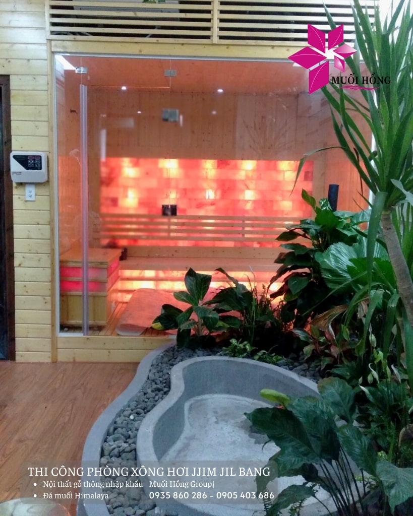 Lắp đặt phòng xông hơi sauna