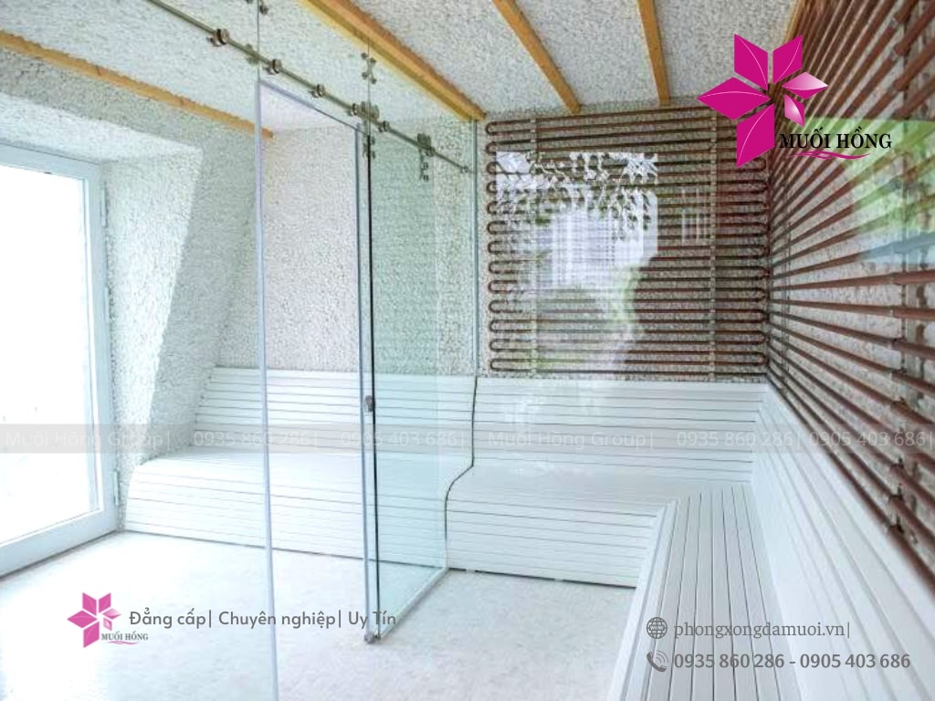 Thiết kế lắp đặt phòng xông hơi sauna