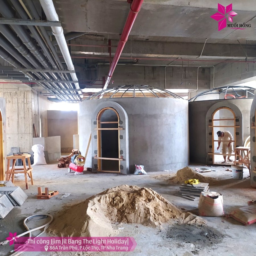Thi công lắp đặt Spa Jjim Jil Bang