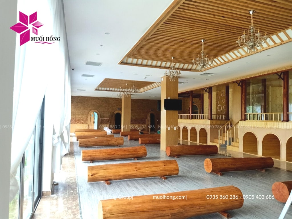 Thi công spa JjimJilBang khách sạn