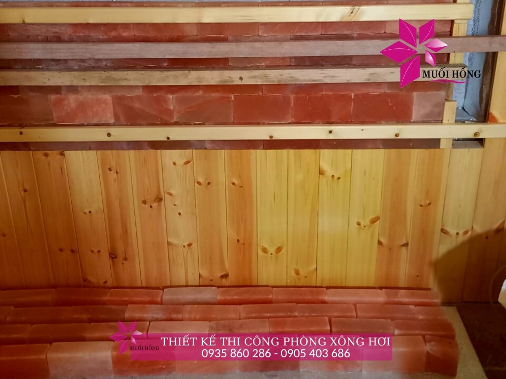Thiết kế thi công phòng xông hơi đá muối