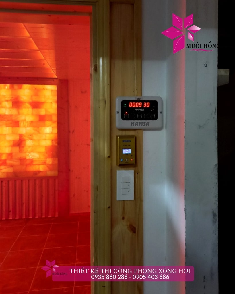 Xây dựng phòng xông đá muối spa chuyên nghiệp