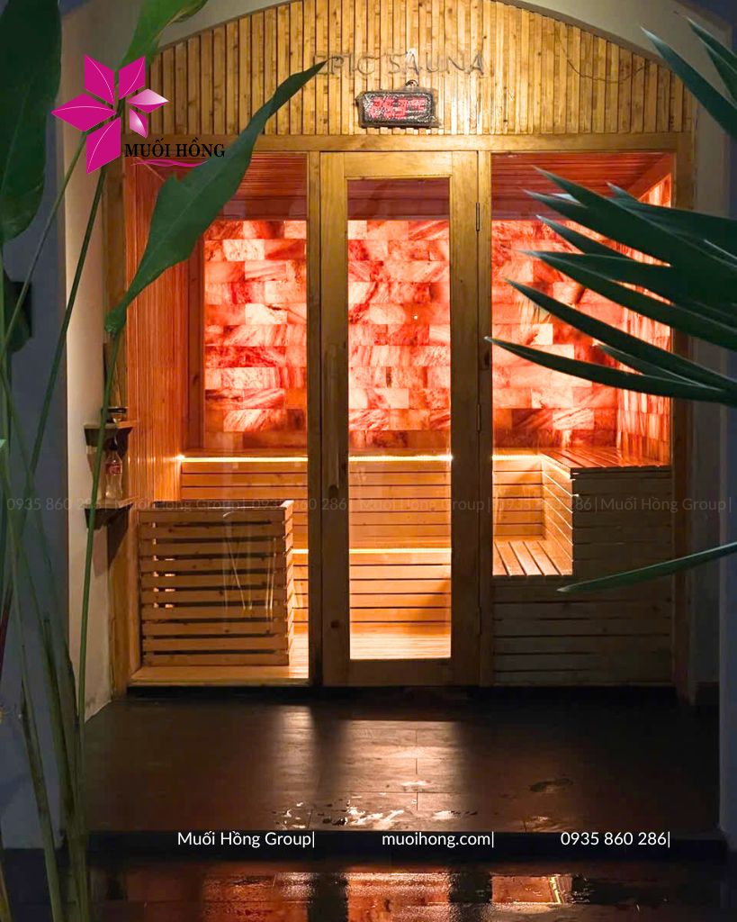 Lắp đặt ph&ograve;ng x&ocirc;ng hơi đ&aacute; muối