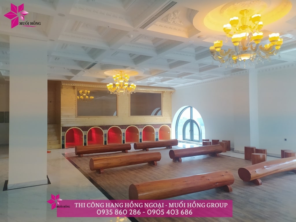 Thi công hang hồng ngoại