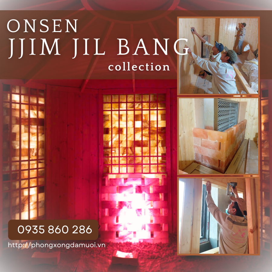 Thiết kế thi công phòng xông hơi Onsen Jjim Jil Bang