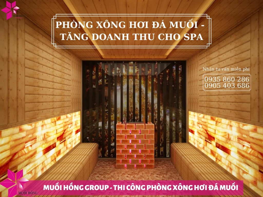 Thiết kế thi công phòng xông hơi đá muối