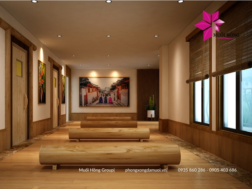 Thiết kế thi công JjimJilBang Hàn Quốc