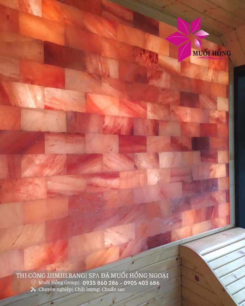Setup spa đá muối hồng ngoại