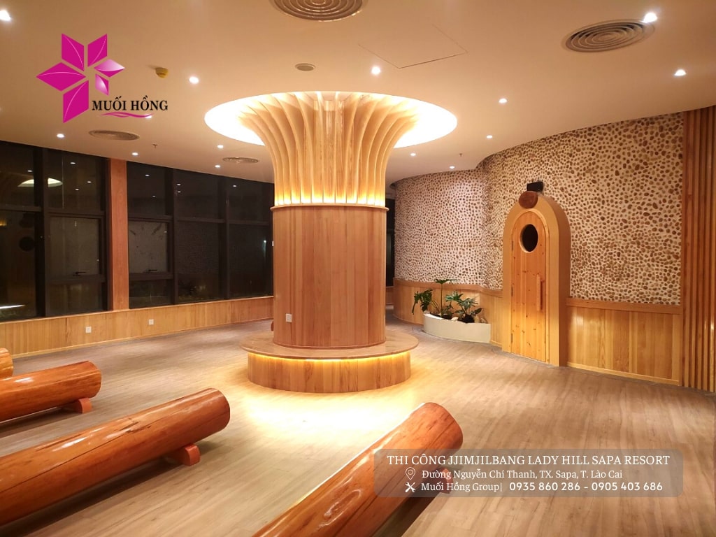 Thiết kế thi công JjimJilBang Resort