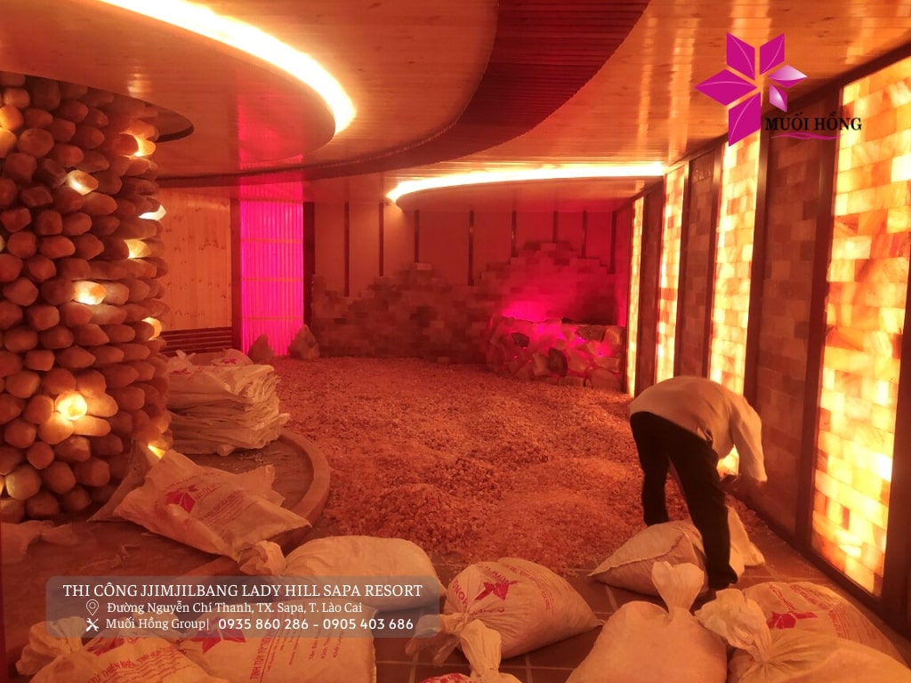 Thiết kế thi công JjimJilBang Spa Lady Hill Sapa Resort
