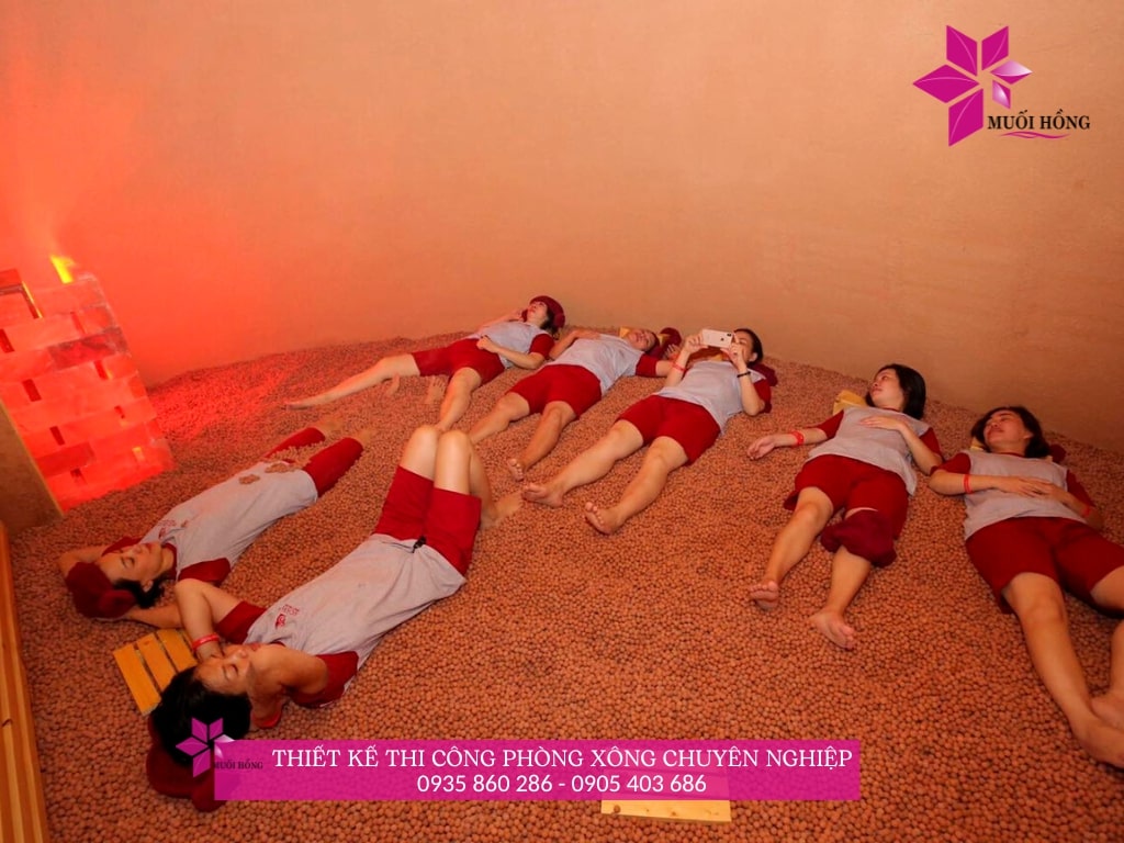 Thi công lắp đặt phòng xông hoàng thổ