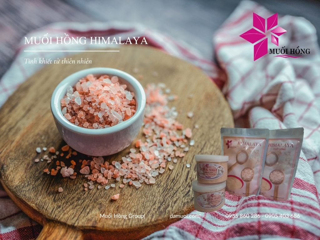 Muối hồng Himalaya trong làm đẹp da