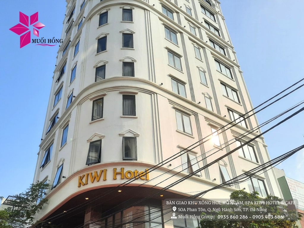Thi công khu xông hơi đá muối khách sạn chuẩn sao