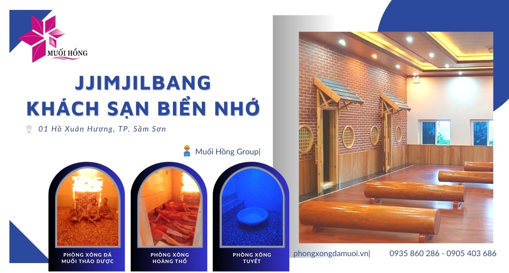 Máy Xông Hơi Hồng Ngoại Hàn Quốc Trong Dự Án JjimJilBang Khách Sạn Biển Nhớ