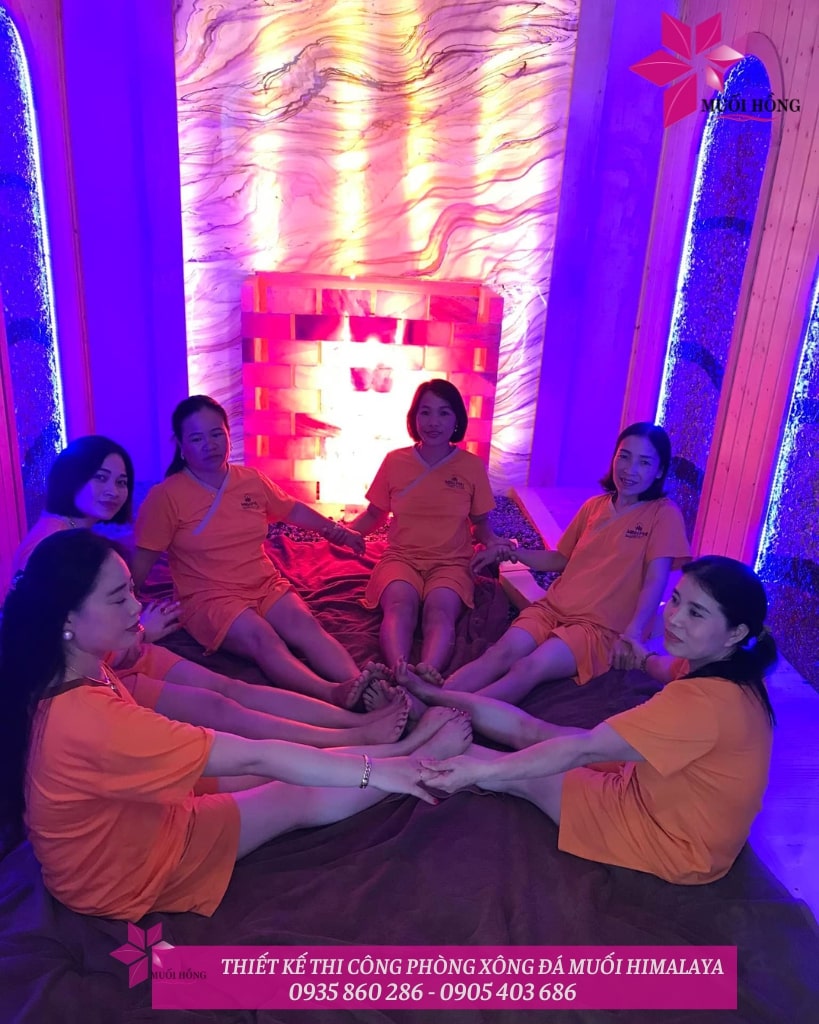 Lắp đặt phòng xông hơi bằng gỗ