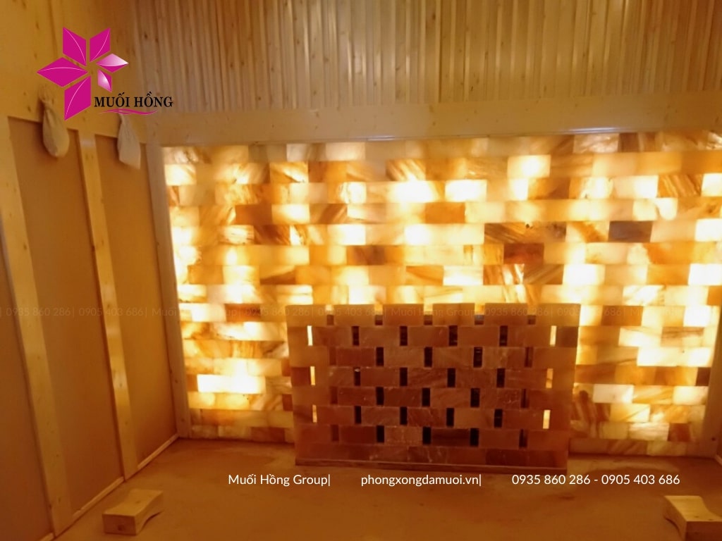 Thiết kế thi công spa đá muối hồng ngoại