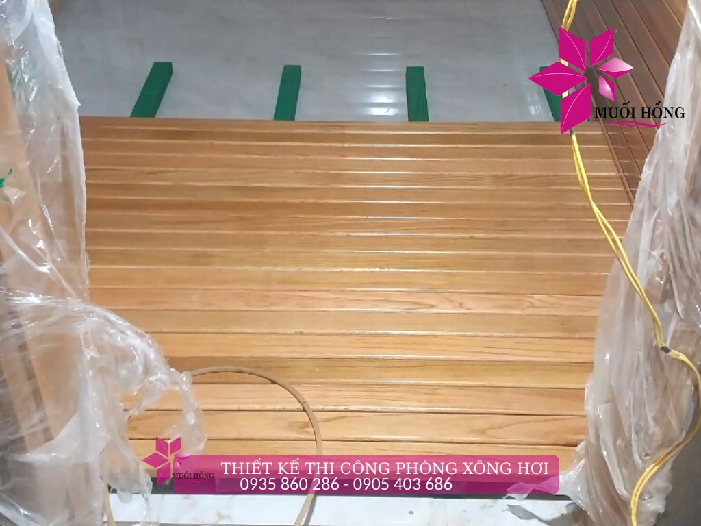 Thi công lắp đặt phòng xông hơi chuyên nghiệp