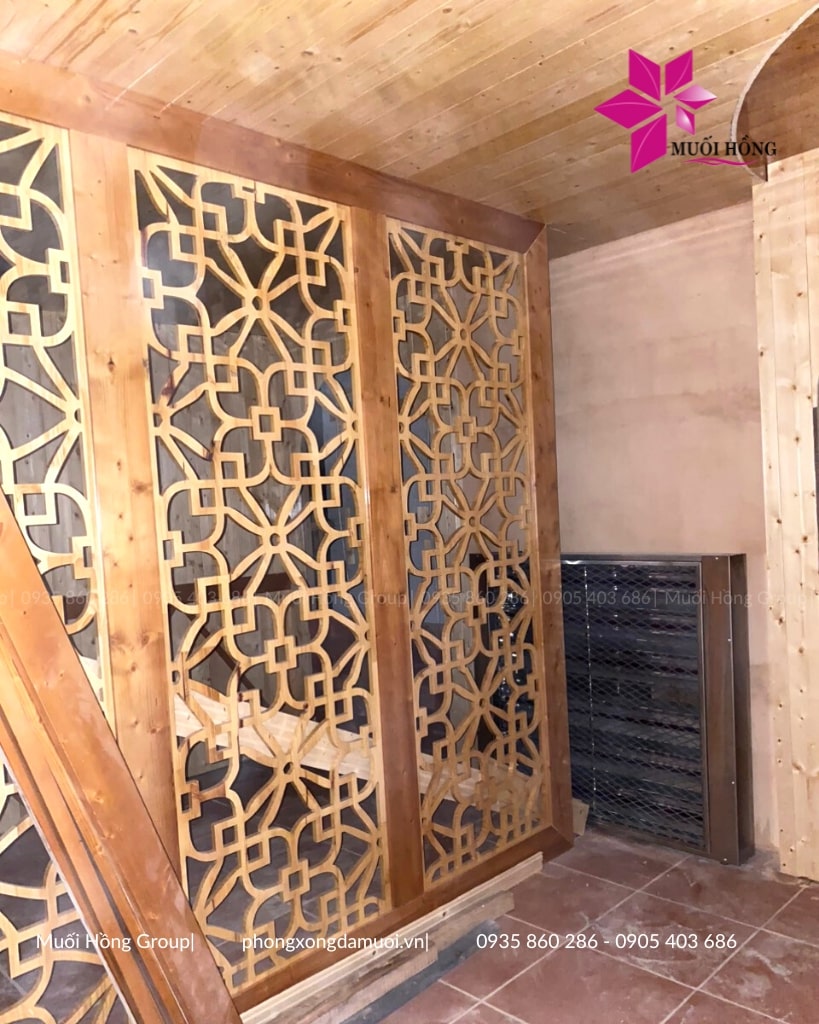 Setup phòng xông hơi sauna hồng ngoại