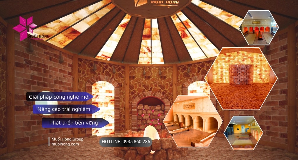 Công Nghệ Hồng Ngoại Trong Phòng Xông Hơi Muối Hồng Group