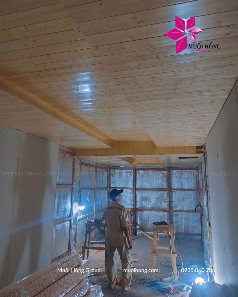 Thi công Onsen JjimJilBang khách sạn