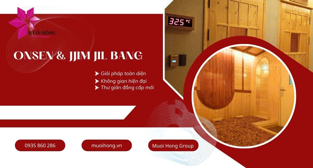 Lắp Đặt Onsen & Jjim Jil Bang Khách Sạn Chuẩn Sao - Muối Hồng Group