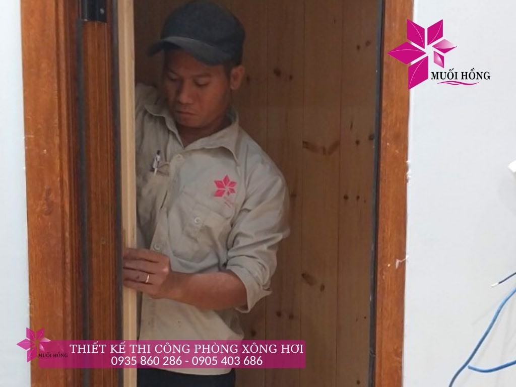 Thi công lắp đặt phòng xông hơi Jjim Jil Bang trọn gói