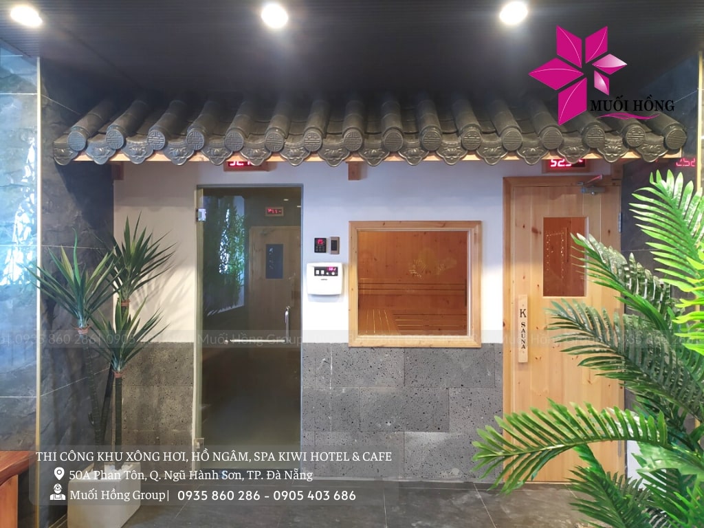 Thiết kế thi công phòng xông hơi sauna