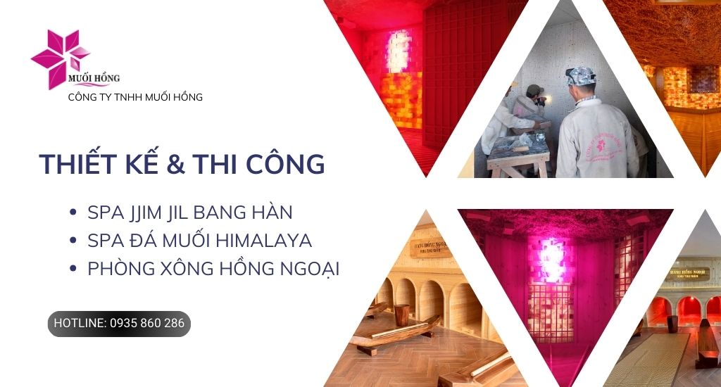 Tư Vấn Thi Công Phòng Xông Hơi Kinh Doanh Muối Hồng Group