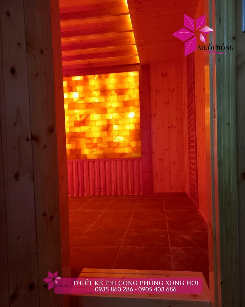 Thiết kế thi công phòng xông hơi chuẩn sao
