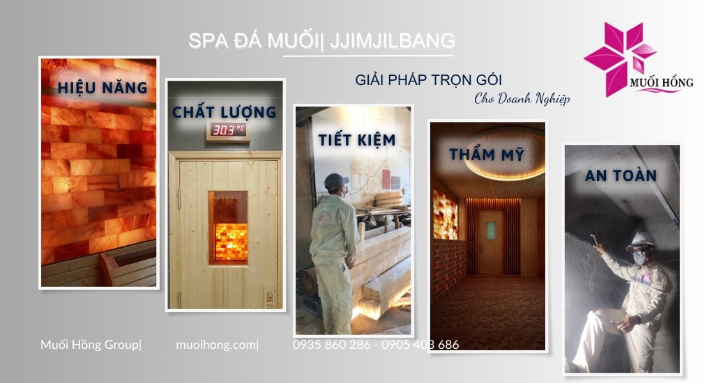 Cấu Tạo Phòng Xông Hơi Chuẩn Hàn Muối Hồng Group