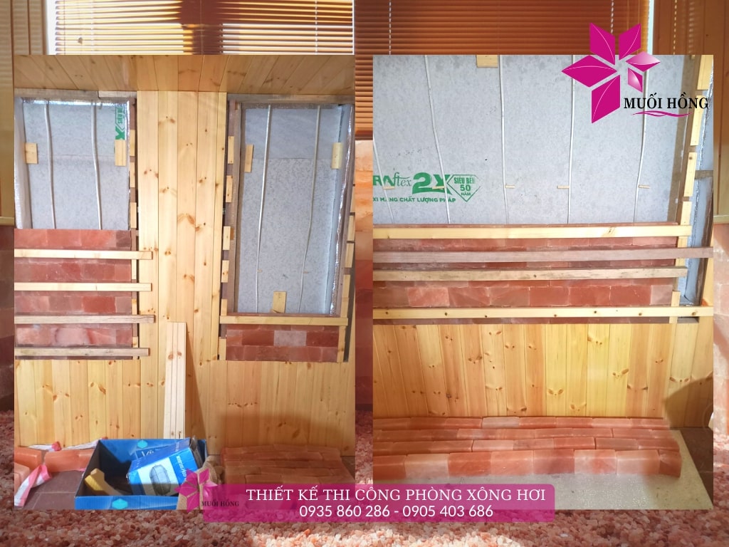 Thiết kế thi công phòng xông hơi hồng ngoại