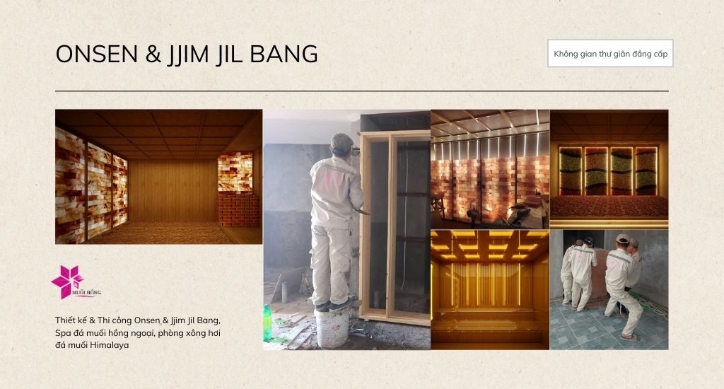 Thi công Onsen Jjim Jil Bang khách sạn