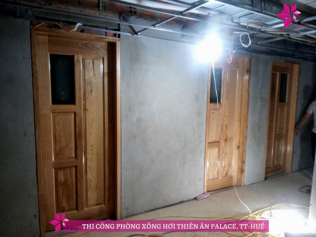 Thiết kế thi công phòng xông hơi hồng ngoại