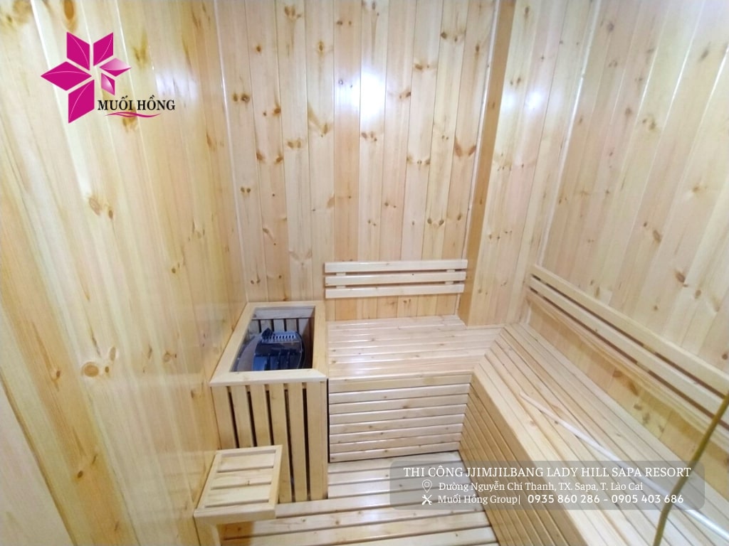 Thi công lắp đặt JjimJilBang chuẩn Hàn