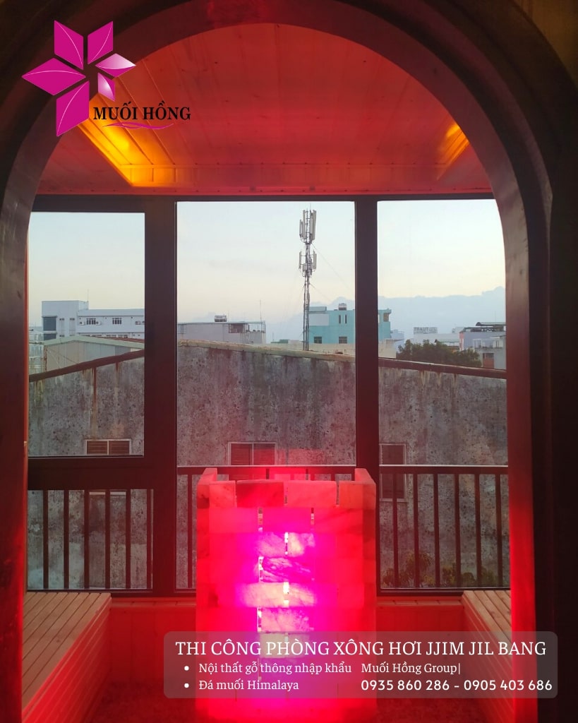 Lắp đặt spa đá muối trọn gói