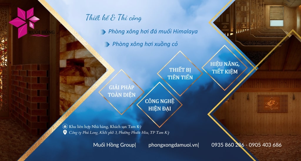 Phòng Xông Hơi Khu Liên Hợp Nhà Hàng Khách Sạn Tam Kỳ - Công Ty Phú Long
